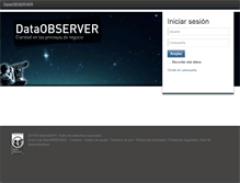 Tablet Screenshot of dataobserver.com